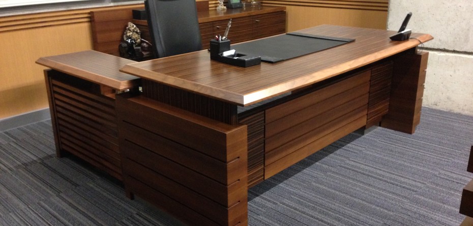 Custom office desk